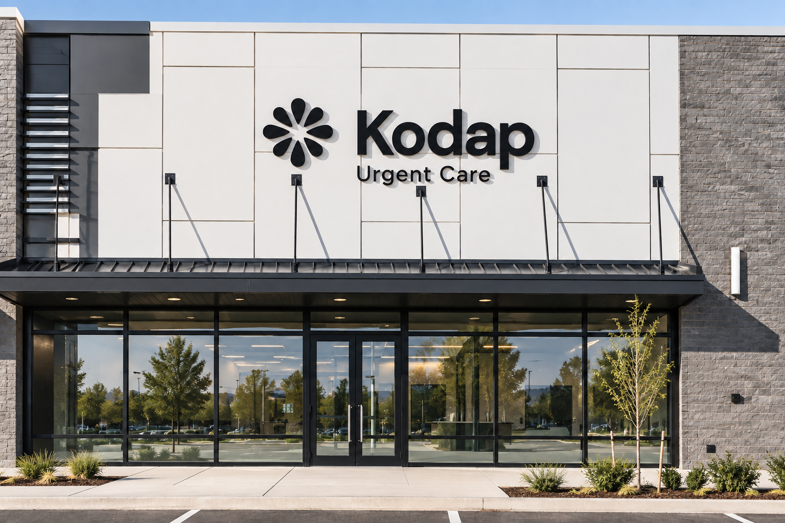 Concept rendering of a future Kodap clinic exterior